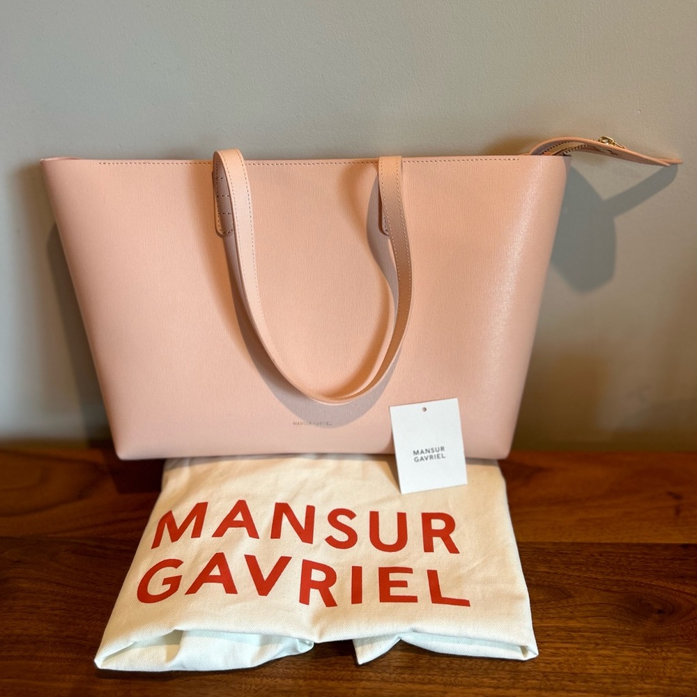 Mansur Gavriel Blush Pink Tote